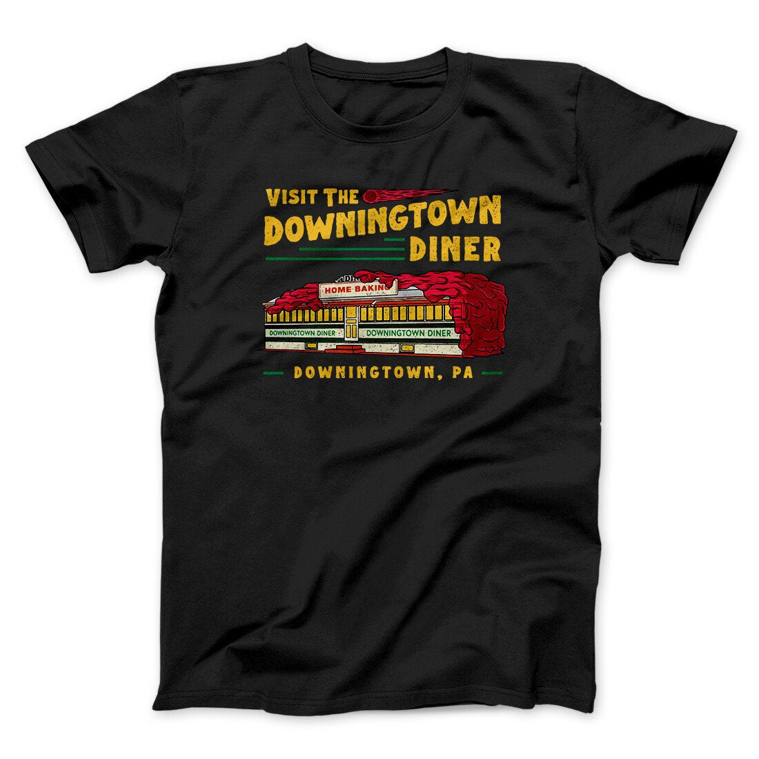 Downingtown Diner Funny Movie Men/Unisex T-Shirt