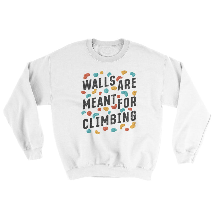 Walls Are Meant For Climbing Ugly Sweater
