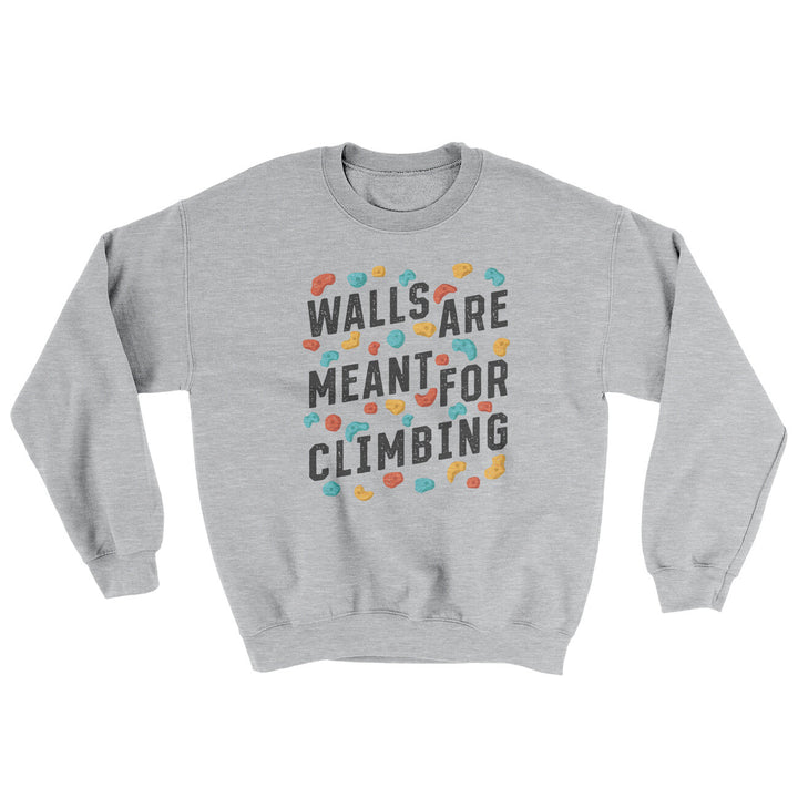 Walls Are Meant For Climbing Ugly Sweater